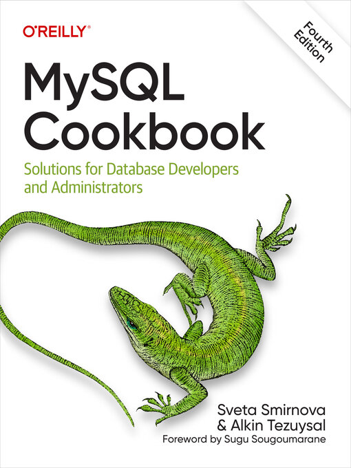 Title details for MySQL Cookbook by Sveta Smirnova - Available